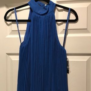 Macy’s INC Royal blue halter neck tank